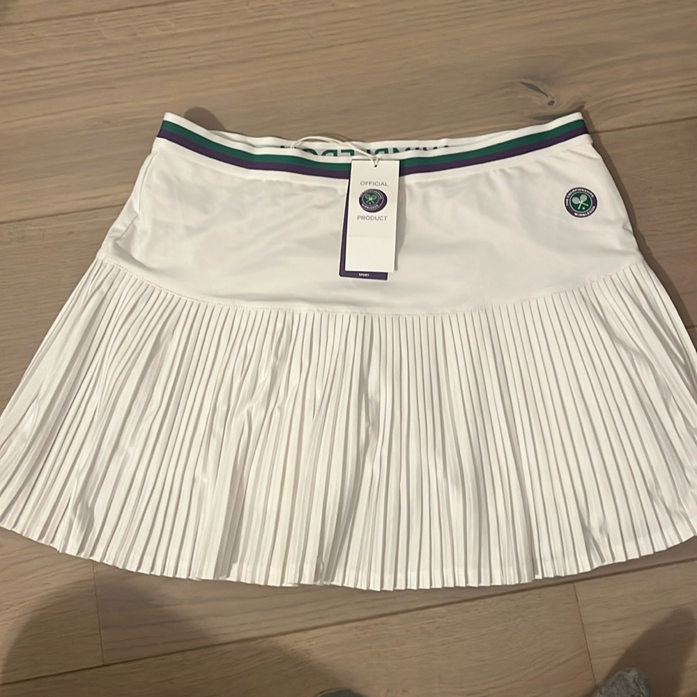 Girls Wimbledon official tennis skirt brand new with tags